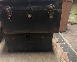 Small travel trunks