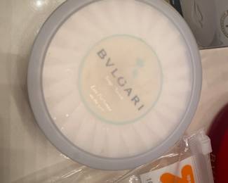 Bvlgari brand new soap and dish