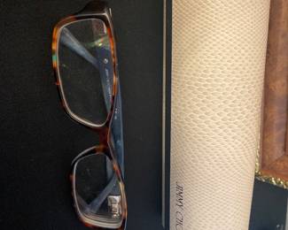 Jimmy Choo reading glasses with case