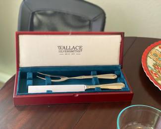 Wallace Silversmiths serving set