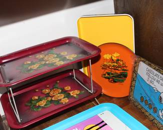 More vintage trays