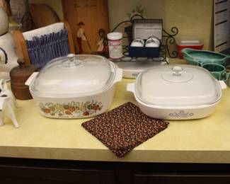 Vintage corning ware