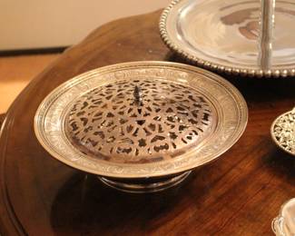 Sterling bowl Wedgwood pattern