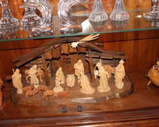 Rare Nativity scene from 1960s Germany