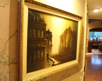 Original painting by LeGrand 1960s