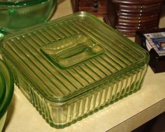 Another rare uranium glass piece