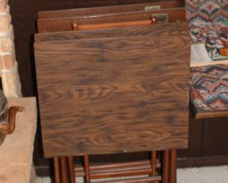 Scheibe vintage dining tray set - two of those for sale!