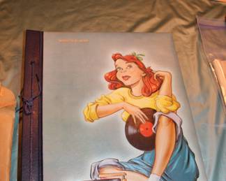 Vintage scrapbook album