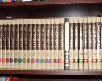 Tons of vintage books for sale here - sets, but also cool vintage cookbooks, vintage bibles