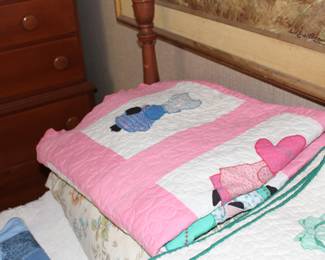 And more baby/children quilts