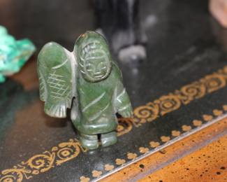 Jade Alaskan carved figure