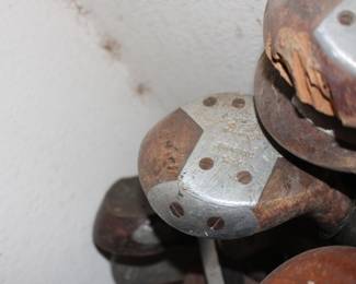 Vintage golf clubs