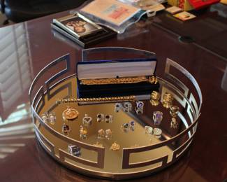 Selection of 14k gold jewelry