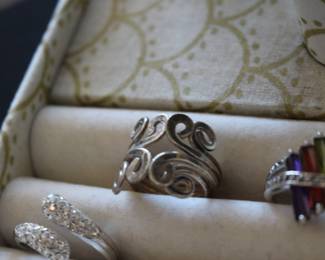 Sterling silver ring