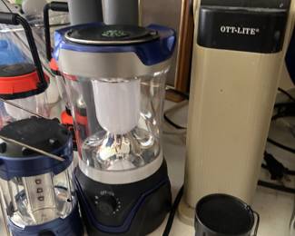 Various size lanterns