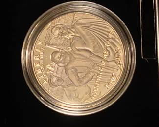 Silver commemorative coin 