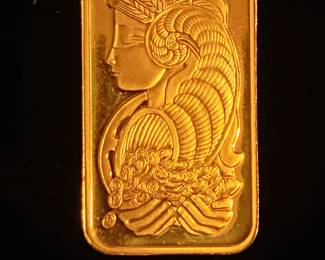 One ounce Gold Bar