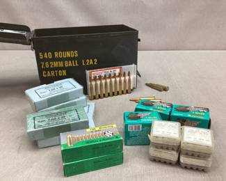 380 Rounds 7.62/7.65 Rifle & Pistol Ammo