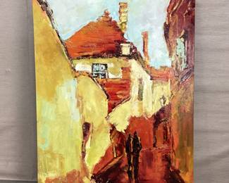 Signed Oil on Canvas