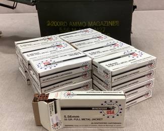 580 Rounds Winchester 5.56 55 Gr