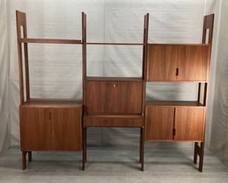 Mid-Century Danish Teak Wall Unit
