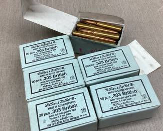 120 Rounds Lellier & Bellot .303