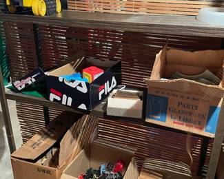 vintage toys, legos, hot wheels, wood blaocks 