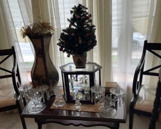 miniatures crystal candelabras 