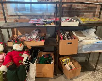 Vintage gift boxes and wrap