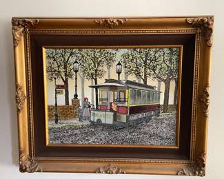 Hargrove trolley painting