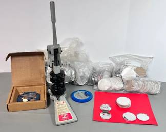 Badge Maker and Supplies