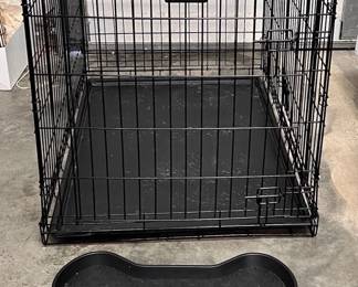 Feeding Tray Dog Kennel And Feeding Tray