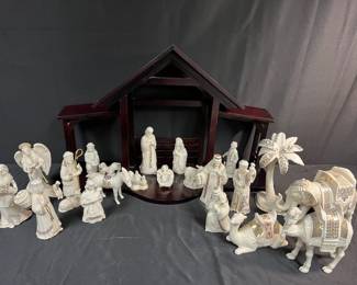 Lenox China Jewels Nativity
