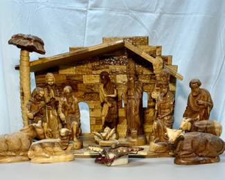 Made In Jerusalem Nativity Set