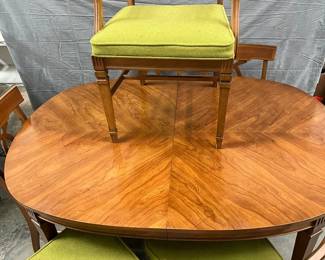 Mid Century Dining Table 6 Chairs