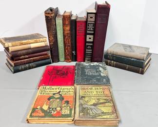 Mother Goose Rhymes And Other Books Most From The 1800s 