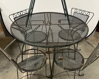 Wrought Iron Patio Set