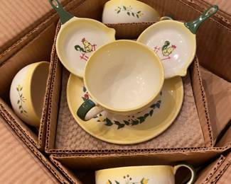 Vintage Brock ware in its original box