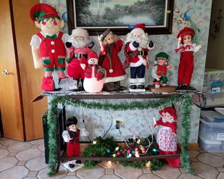 Animated Christmas people