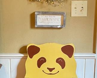 Child's Bear high chair