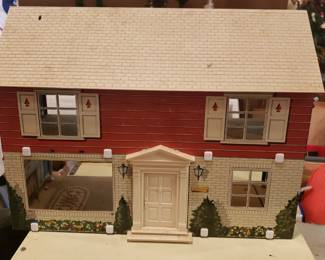 Metal doll house
