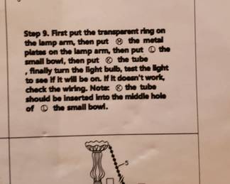 Six Arm Crystal Chandelier, new in box