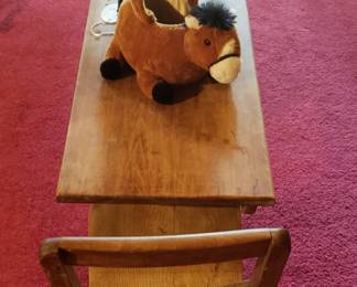 Children's table, chairs
