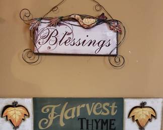 decorative signs
