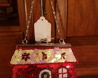 Bling Christmas ladies handbag