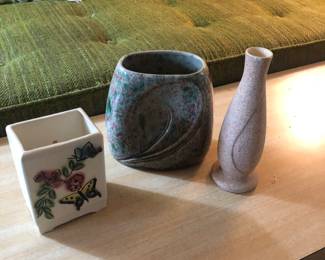 Mid century modern vases