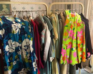 Lots of vintage cool clothes 