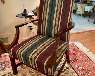 Beautiful pair of hickory chairs.