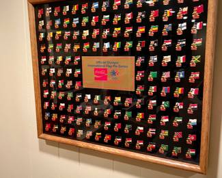 Coca-Cola International Flag Pin Series 1984 Olympics Los Angeles, California