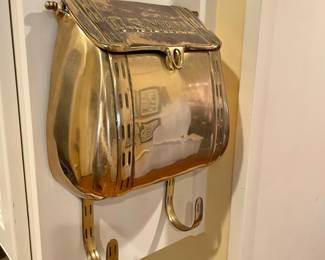 Brass mailbox